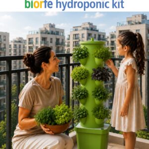 Biorfe Hydroponic Kit — Topraksız Dikey Tarım Kulesi